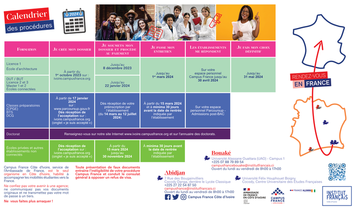 Calendrier scolaire 2025 cote d ivoire 4